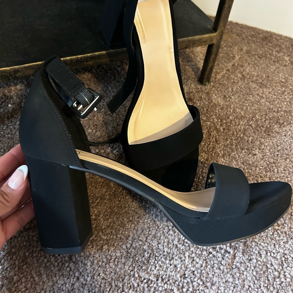 Elegant Black Women's Heels